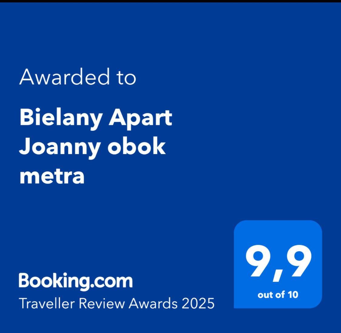 Bielany Apart Joanny Obok Metra Varşovia Exterior foto